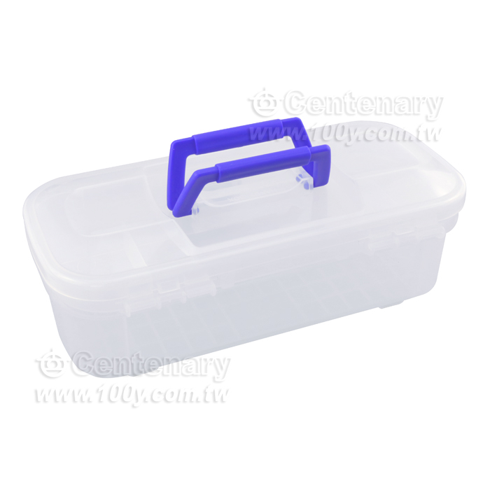 塑膠透明手提工具箱 - 13043 產品圖片