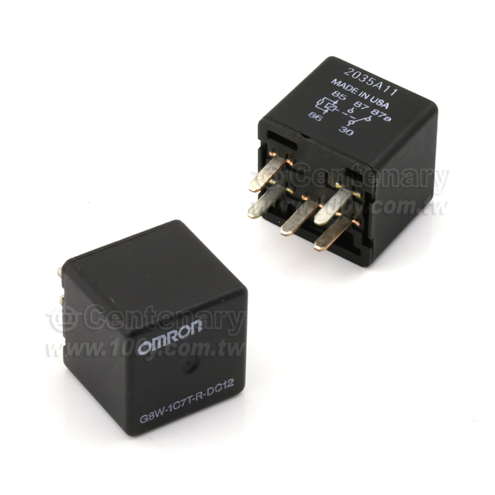 OMRON_車用繼電器 SPST-NO 35/20A 12VDC - 105034 產品圖片