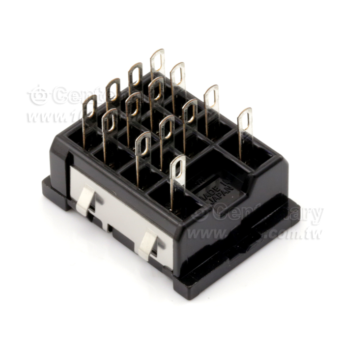 14P 繼電器腳座 - 11324 產品圖片