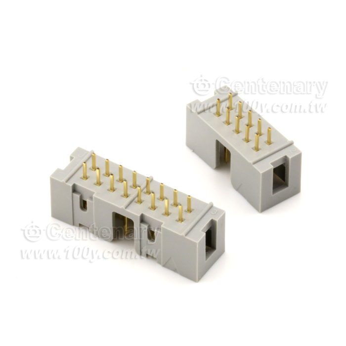 2.54mm 180° Center Low Prolfile Header For IDC Socket - 58673 Product Image