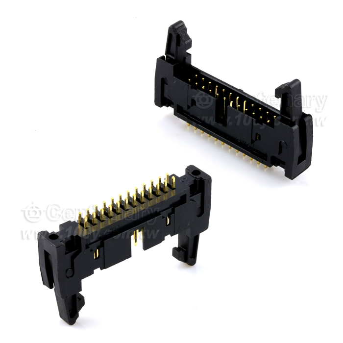 2.54mm 180° Male Headers (Side Latch) - 3758 Product Image