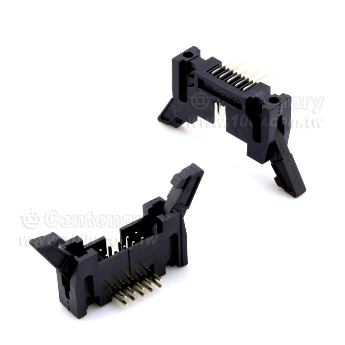 60P IDC牛角公座  90°  P:2.54mm - 23508 產品圖片