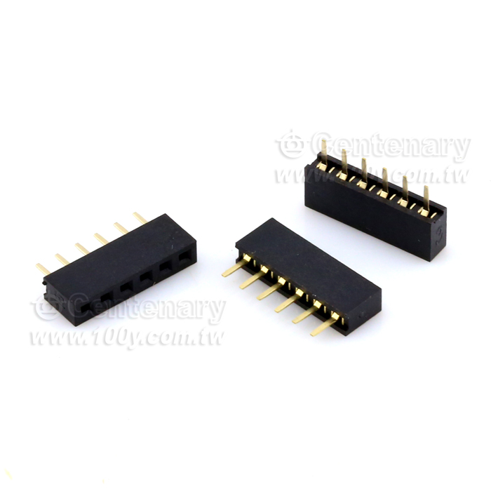 1*10P 排針母座 P:2.0mm【ROHS】 - 51057 產品圖片