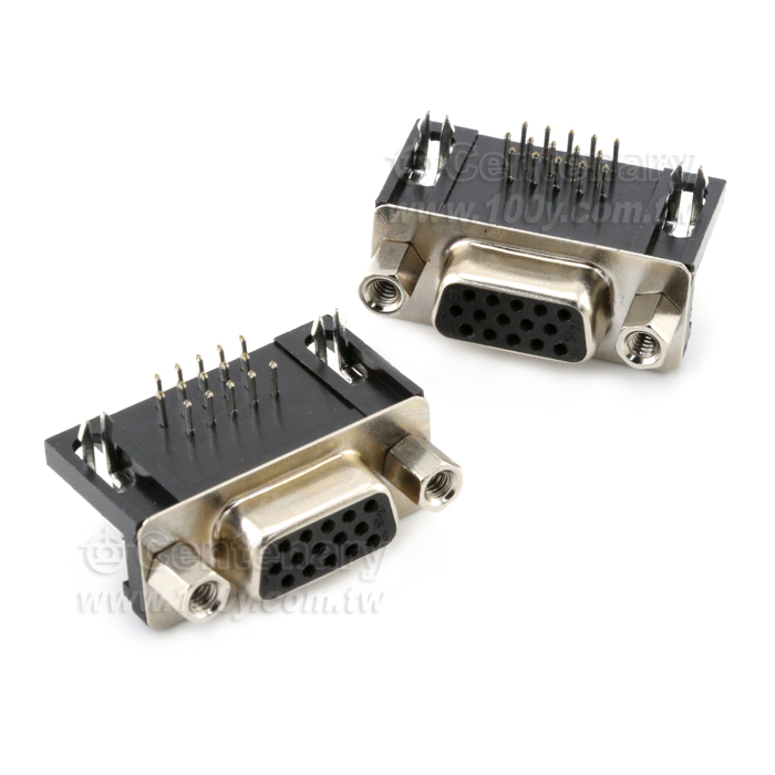 High Density 90° ,PC Mount Connectors (3 Rows) - 1978 Product Image