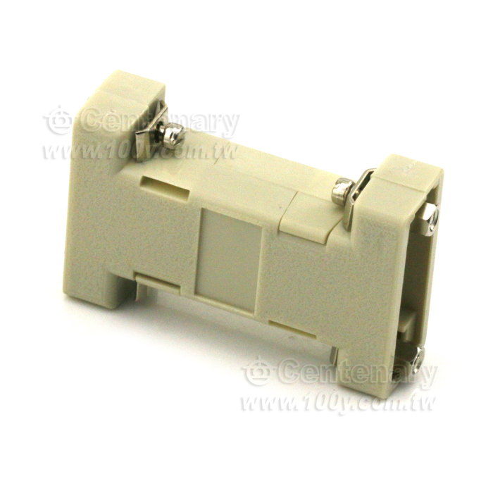 D-Subminiature Connector Hoods-Plastic  (15/15 Pins) - 3310 Product Image