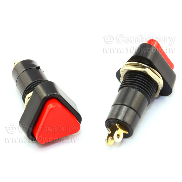 紅色按鍵有段OFF-ON (ROHS) 3A/250V - 3394 產品圖片