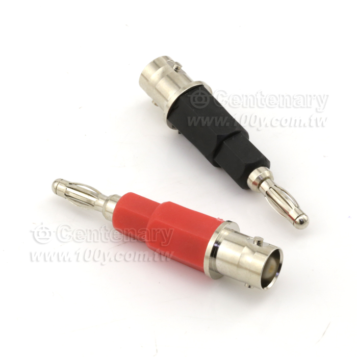 BNC Standard To Banana Plug-Black - 4243 Product Image