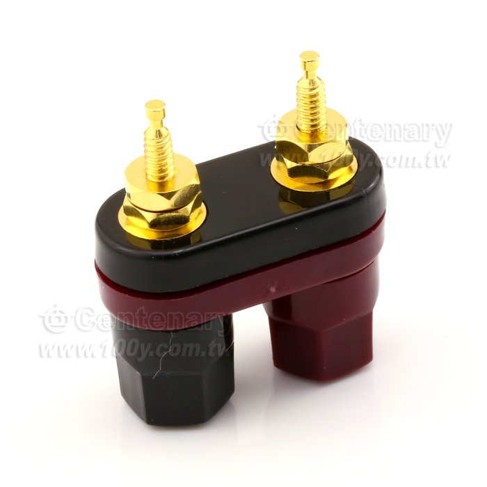 20A Double Binding Post- Dual Banana(Gold Plated) - 7692 Product Image