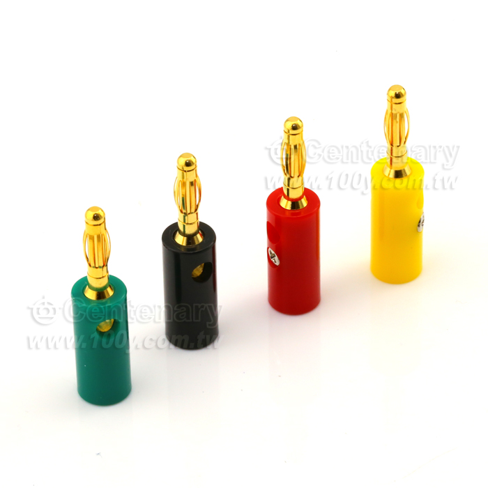 4mm Range Banana Plugs-Gold Plated - 4504 Product Image