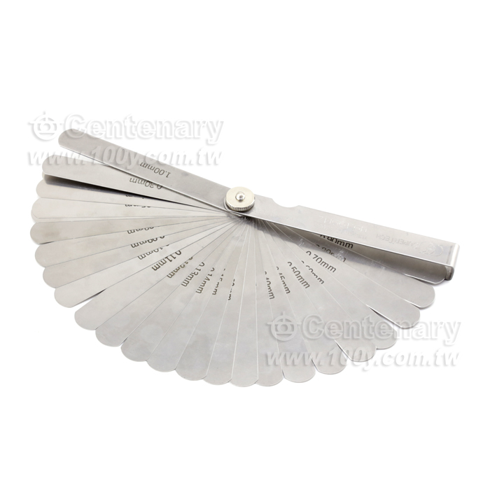 厚薄規 0.03-1.0mm\25PCS - 10729 產品圖片