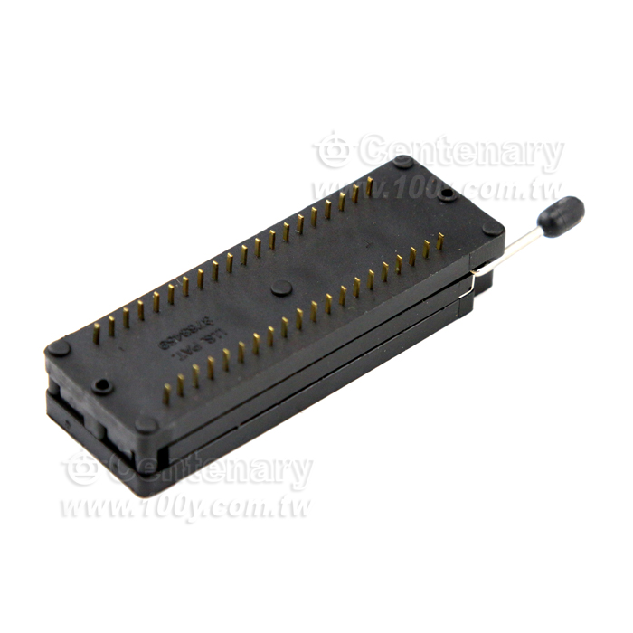 40P Black Gold Plated  DIP Socket - 3835 Product Image