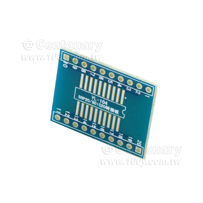 SOP16-20/SOIC16-20 轉接板 - 3995 產品圖片
