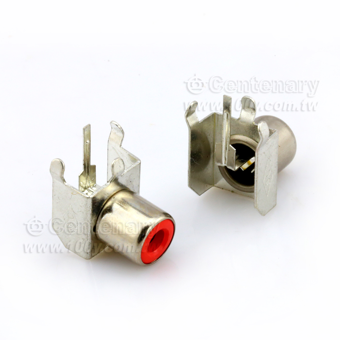 PCB Mounting  90° RCA Sockets - 64517 Product Image