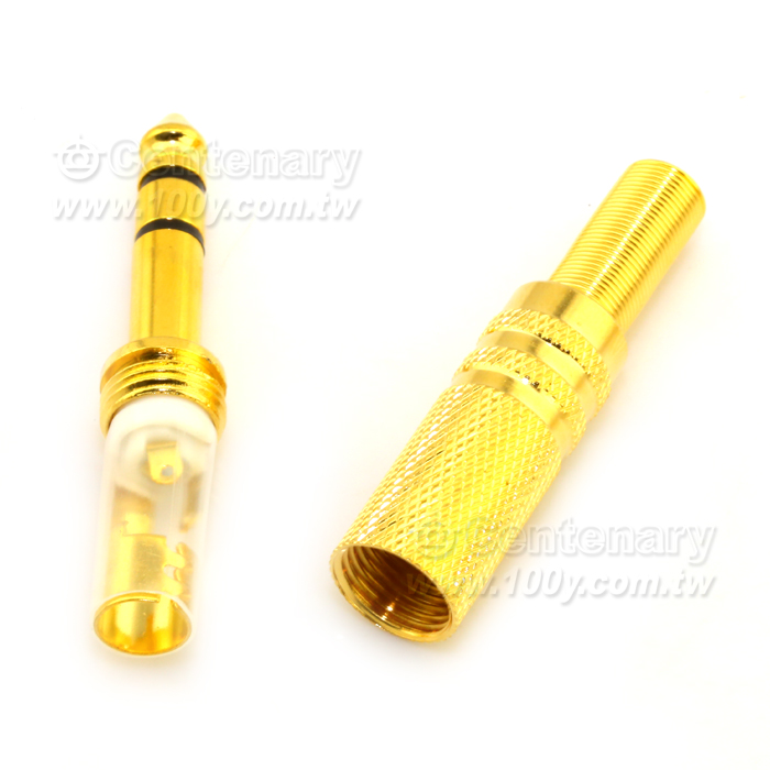 6.3mm Professional 2-pole MIC Plugs - 4513 Product Image