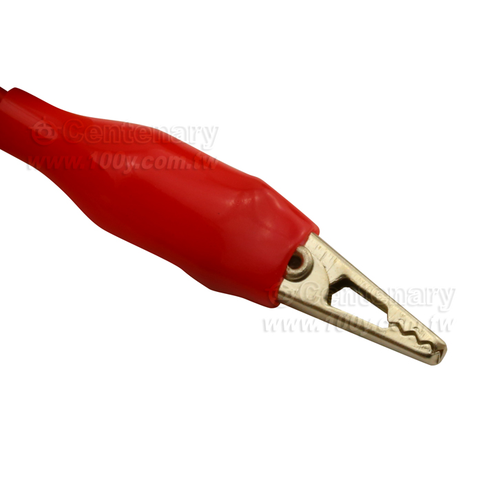 Test Leads with  Miniature Insulated Crocodile Clip Plugs at Each End - 3583 Product Image