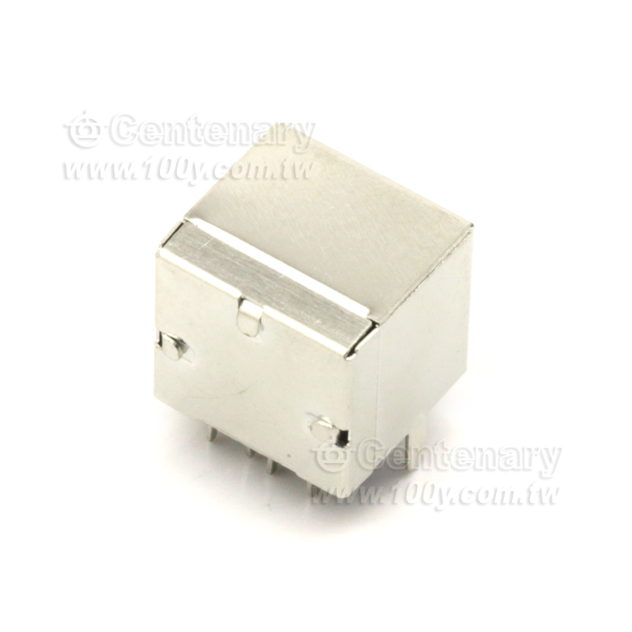 Mini DIN 8P 母固定座90° - 129829 產品圖片