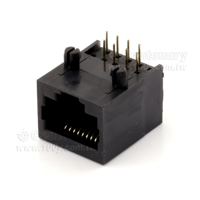 RJ45座  8P8C 90° - 4013 產品圖片