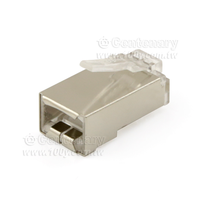 RJ45  STP PLUG 鐵殼 Cat.5e - 14353 產品圖片