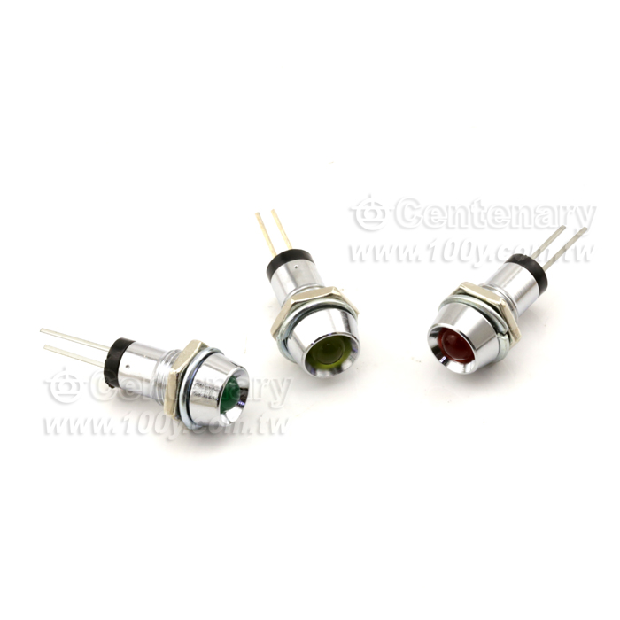 綠色M8 LED指示燈  2V(附電阻) - 8163 產品圖片