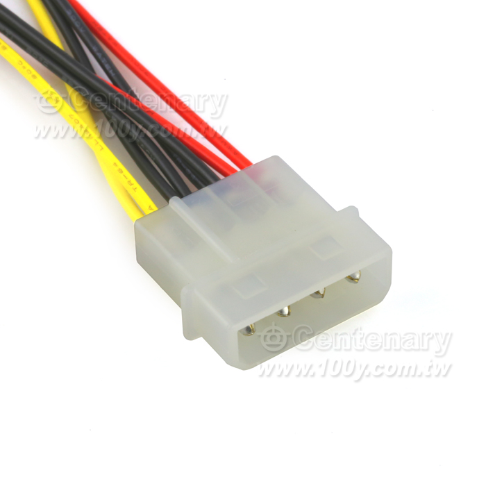 Y-Cable 2-大 1-小【ROHS】 - 6096 產品圖片