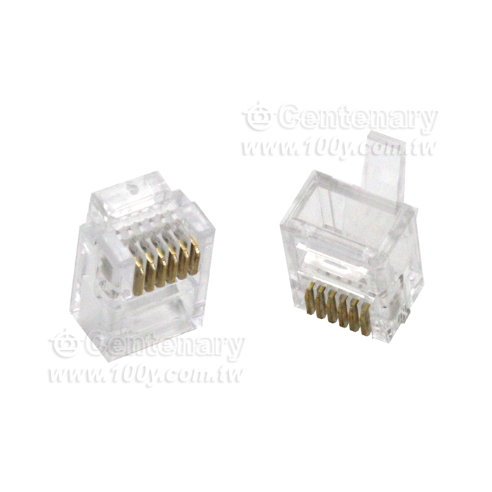 電話線RJ12插頭 6P6C - 65599 產品圖片