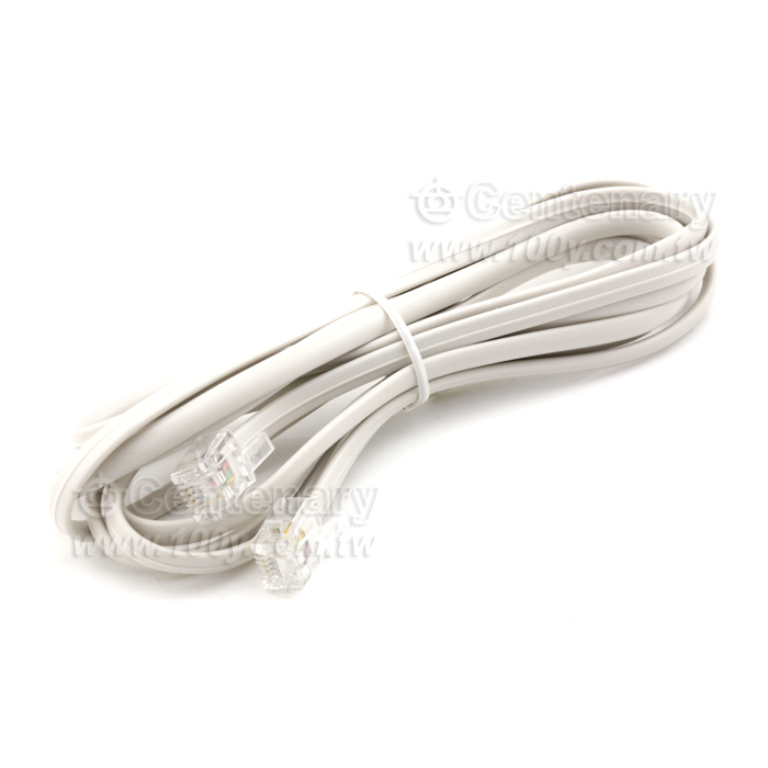 4C Telephon Cord Set 7Ft. P-P - 5896 Product Image