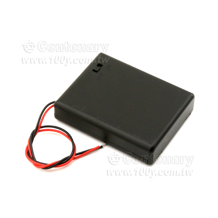 4號4只電池盒附蓋附SW - 16894 產品圖片