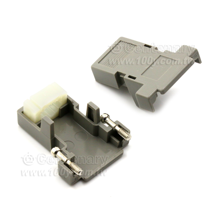 D-Subminiature Connector Hoods-Plastic  (9 Pins) - 15860 Product Image