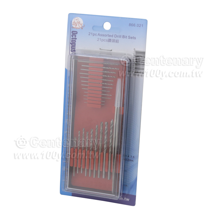 21支鑽頭組 0.5-3.2mm - 5158 產品圖片