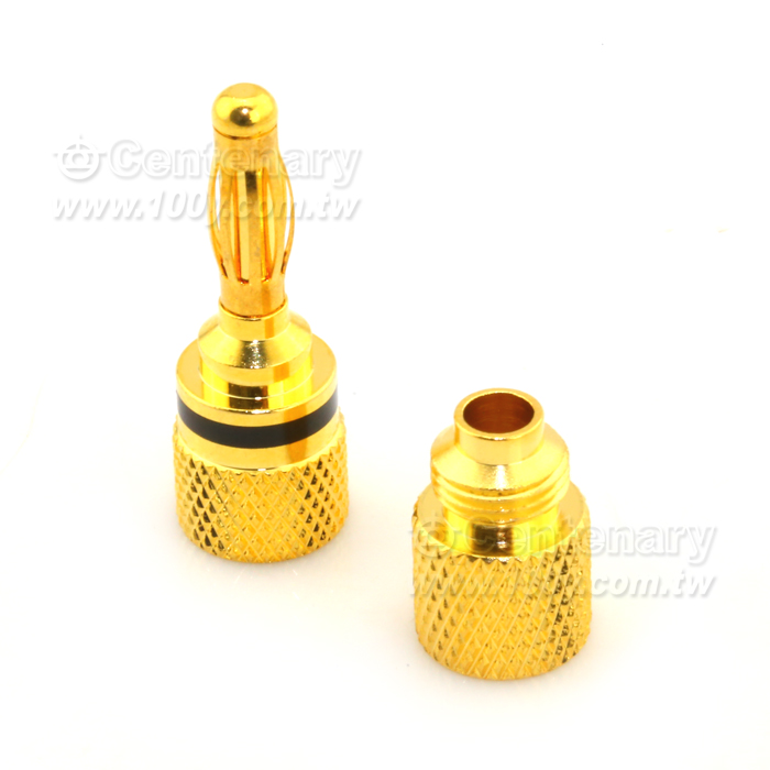 4mm Range Banana Plugs-Gold Plated - 7709 Product Image