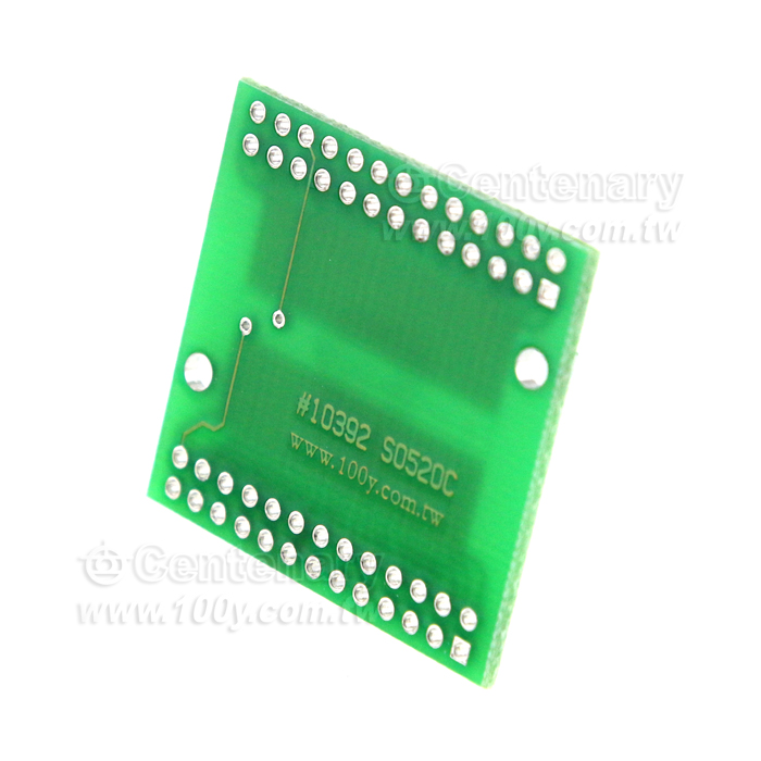SOIC to DIP PCB  1.0mm Pitch - 10392 Product Image