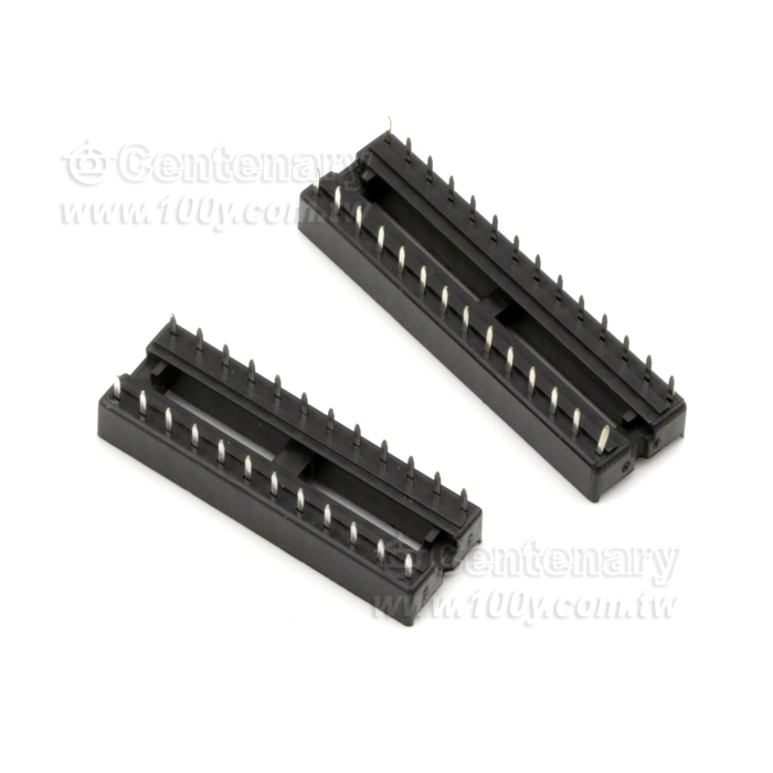 Solder Tail Low Profile Tin Plated IC Socket - 3319 Product Image