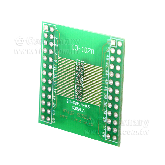 SO 52Pin 0.5mm轉接板 - 7492 產品圖片