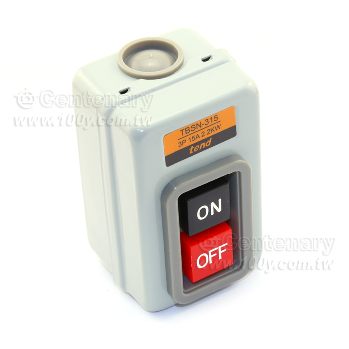 動力押扣開關3P/30A/3.7KW - 53077 產品圖片