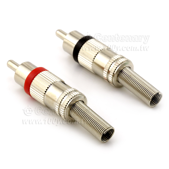 RCA Connector/3C/Red - 6878 Product Image