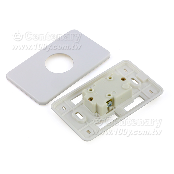 聯蓋子T型冷氣插座20A/250V - 7714 產品圖片