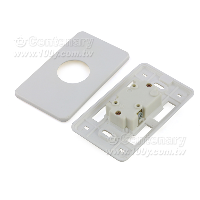 3P Standard Socket Outlet With Cover - 7712 Product Image