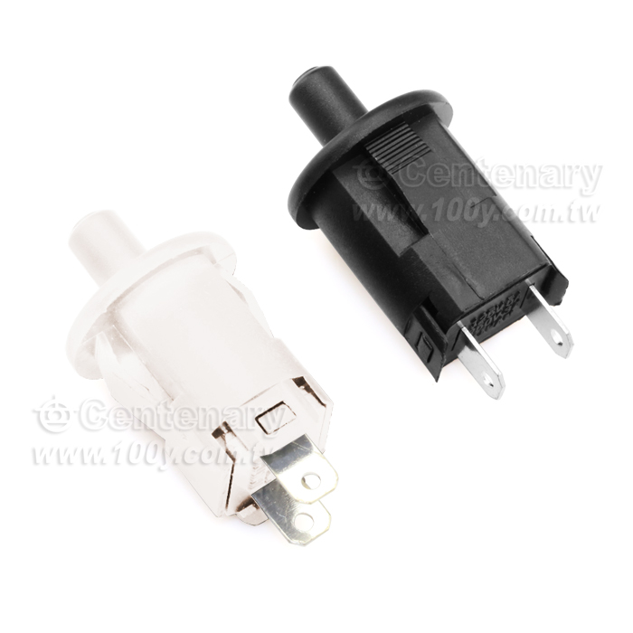 黑色復歸式開關 ON-(OFF) - 90043 產品圖片
