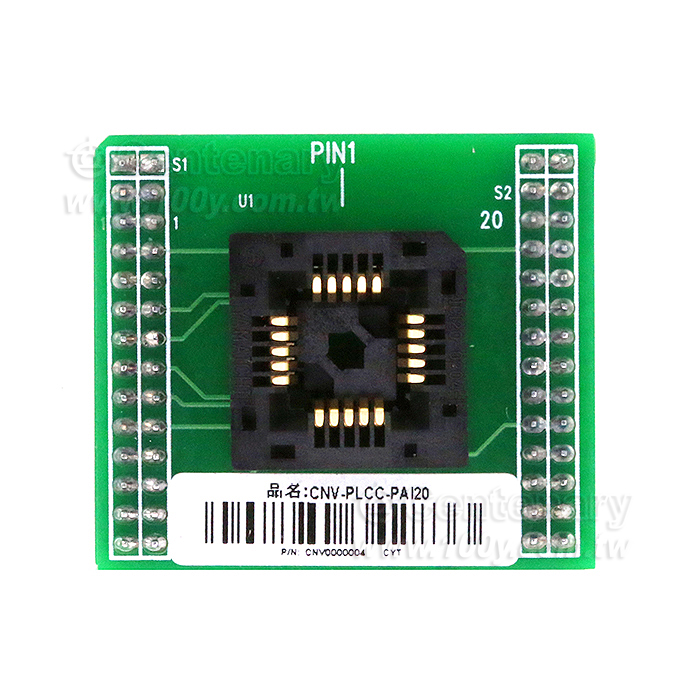 20PLCC to DIP Programming  Adaptor - 11155 Product Image