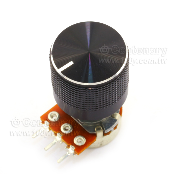 Instrumentation Knob (Alumnium Black)20∮ - 9978 Product Image