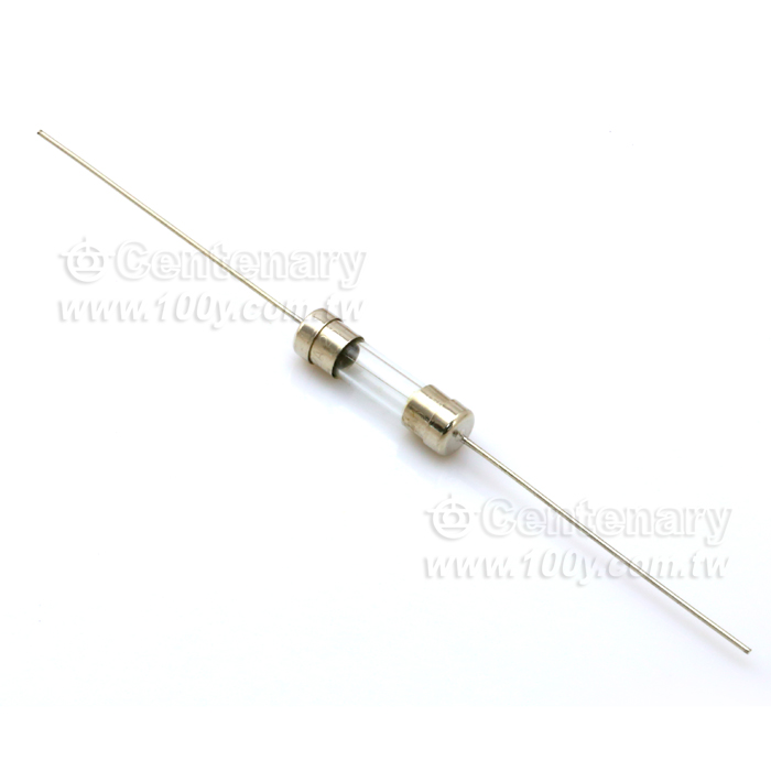 臥式帶引線快溶玻璃管保險絲 0.4A/ 250V - 37650 產品圖片