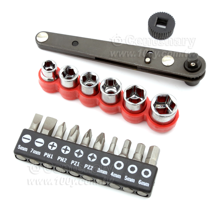 17PC  L型起子頭 - 15256 產品圖片