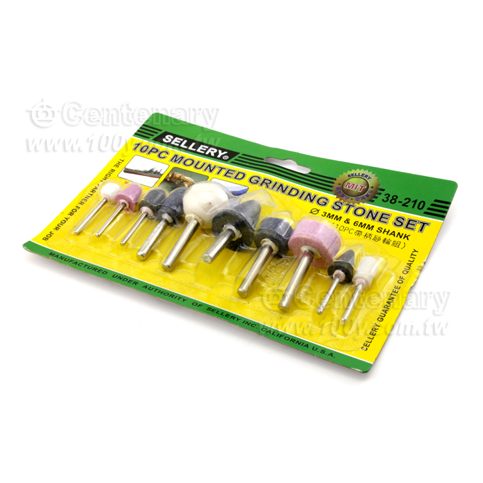10PC 帶柄砂輪組 - 15254 產品圖片