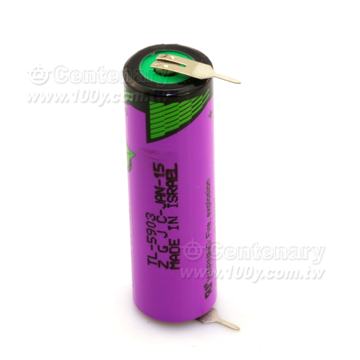 3.6V/2.4Ah 鋰電池 AA 加Pin - 16325 產品圖片