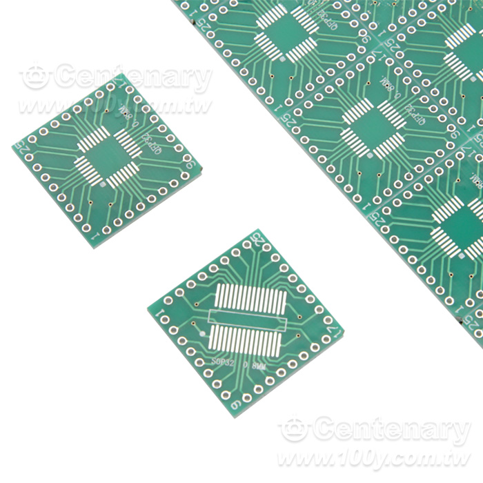 QFP 轉換板32P  0.8mm - 16469 產品圖片