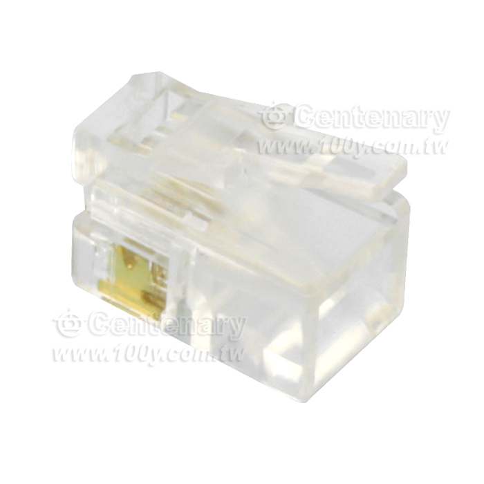 RJ11 電話頭  4P4C - 16642 產品圖片