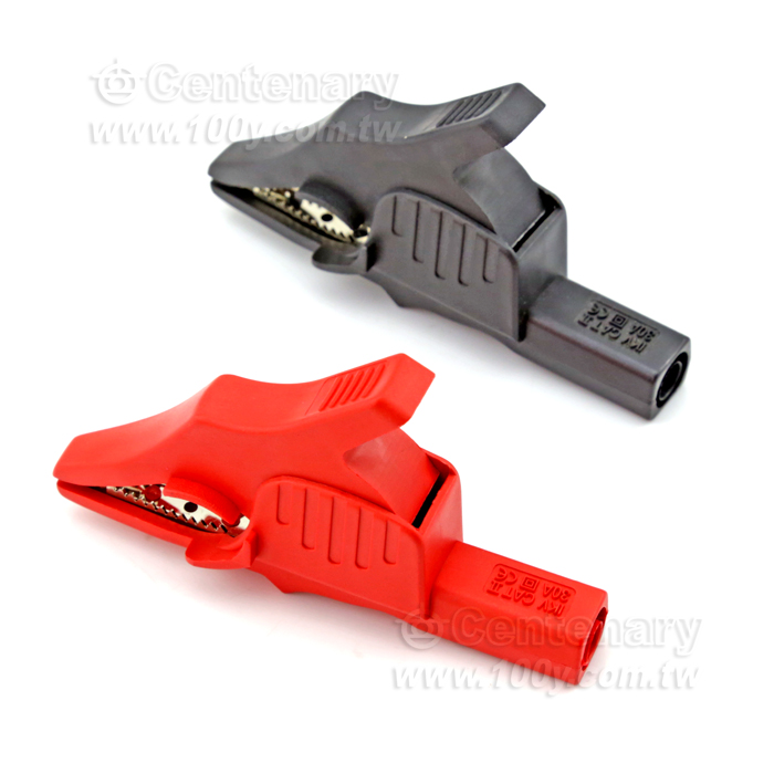 Miniature Insulated Crocodile Clips - 54192 Product Image