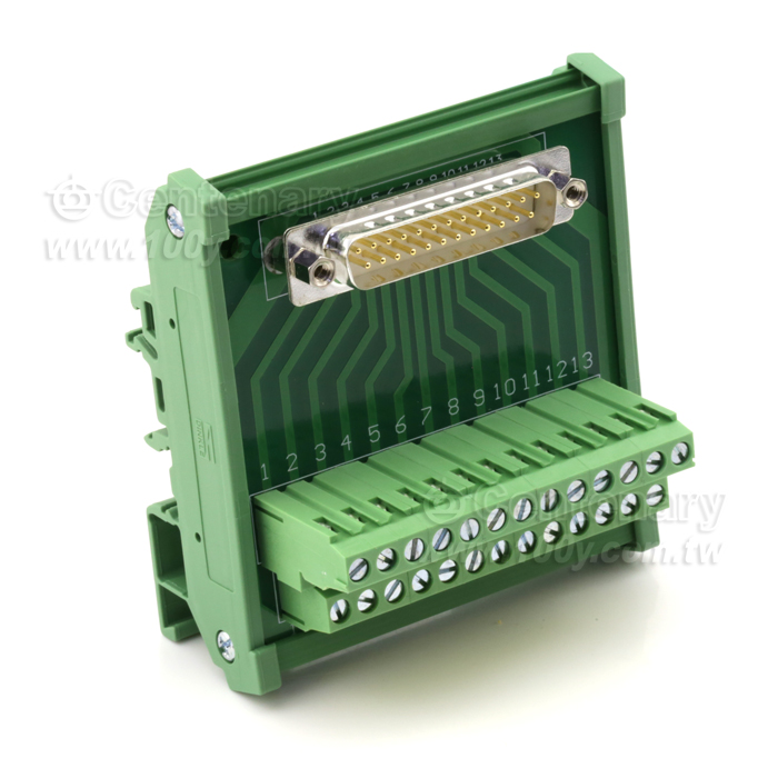 DB25P 連接器模組(公座)ROHS - 16942 產品圖片