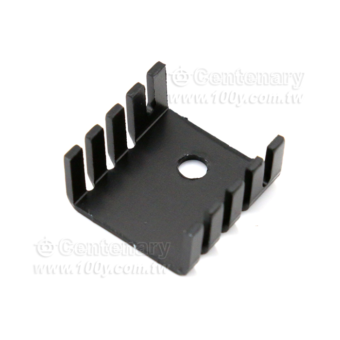 Dual In Line Heat  Sink Black - 16960 Product Image