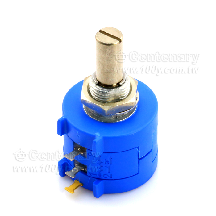 5Kohm 10轉 Bourns2W柄長6.3mm - 35807 產品圖片